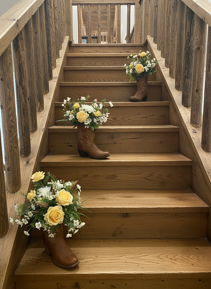 Boot Floral Arrangements