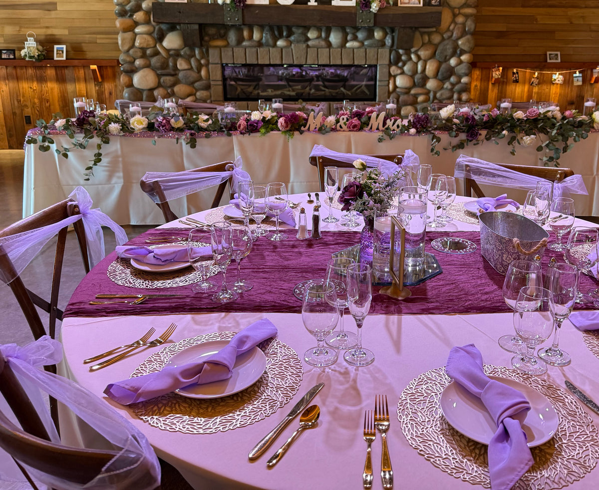 One Stop Party Rentals. Everything for weddings to corporate events.