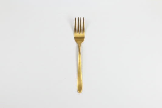Slim Line Gold Dinner Fork