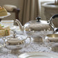 Silver Swirl Tea Set of 4