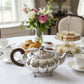 Pumpkin Silver High Tea Set of 4