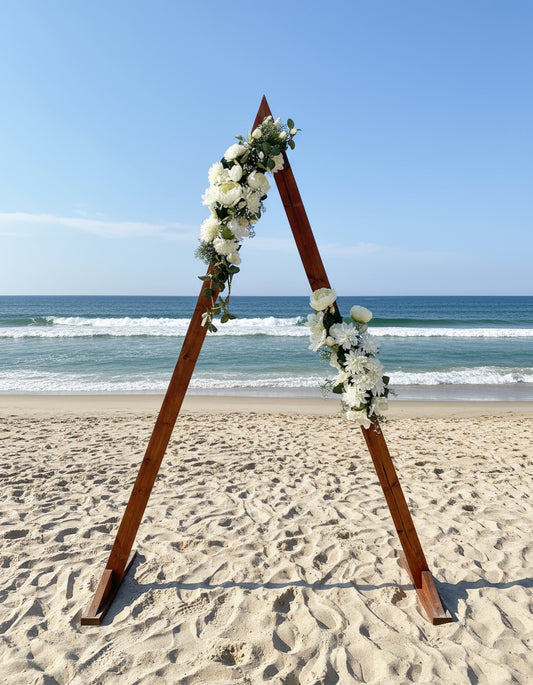 White Arch Flower Arrangement