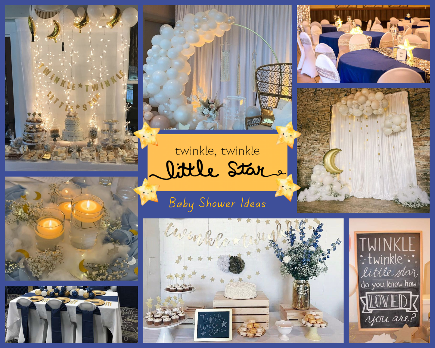 Twinkle Twinkle Little Star - Baby Shower Theme