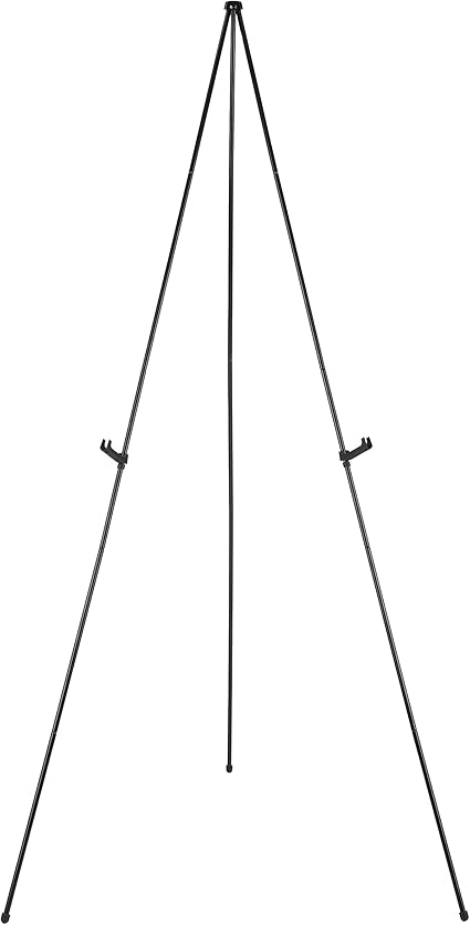 Collapsible Black Steel Easel