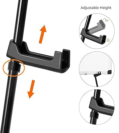 Collapsible Black Steel Easel