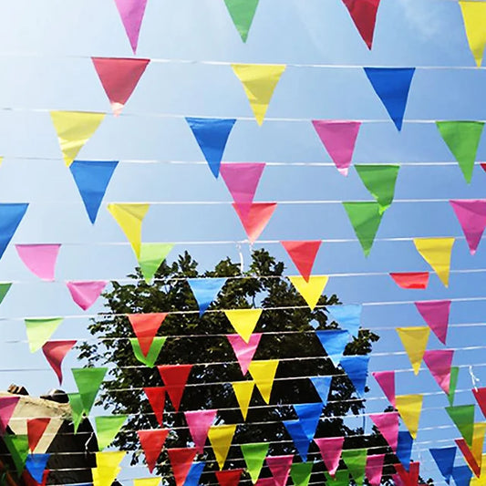 Multicoloured Bunting Flag