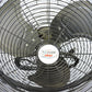 Large Silver Standing Fan