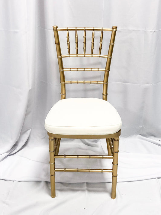 Chiavari Chair Gold- with Cushion