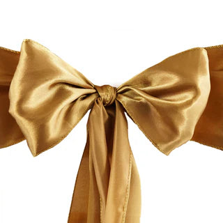 Deep Gold Satin Sash