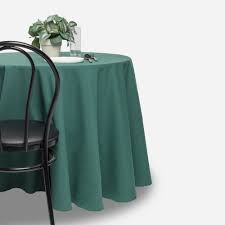 Tablecloth Green Round 120"