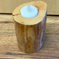 Wooden t-light holder