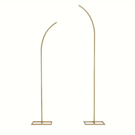 2 Piece Gold Arch Stand