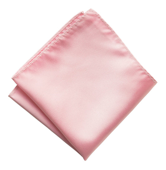 Pink Silk Pocket Square