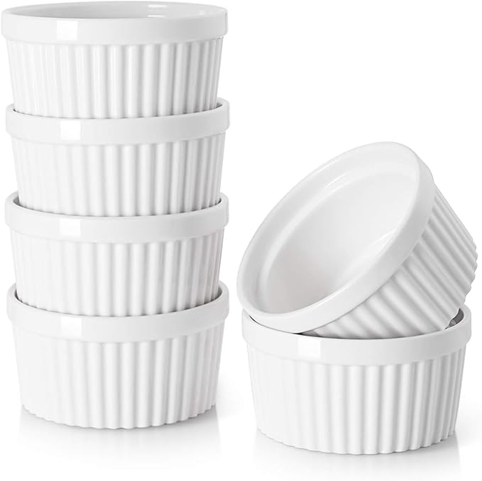 White Porcelain Ramekins 4oz