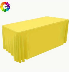 Tablecloth Bright Yellow Rectangular 90" x 156"
