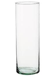 Cylinder Vase 12"x 4"