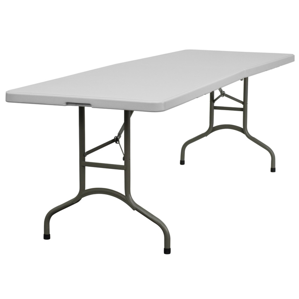 Rectangular Table 8ft x 30" Seats 8 person