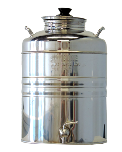 Stainless Steel Beverage Dispenser - 5 Gallon