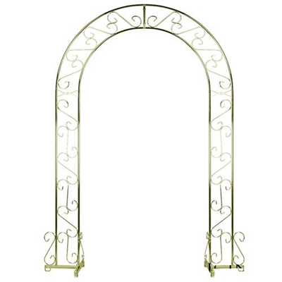 Brass Wedding Arch Undecorated