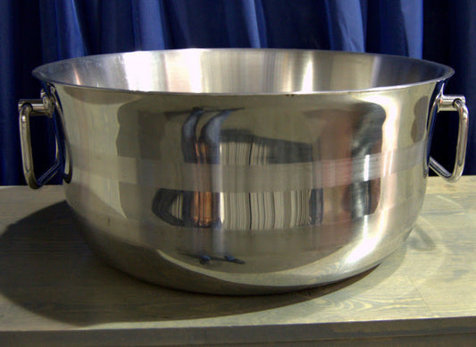 Large Flared Stainless Steel Ice Bucket