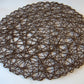 Brown Weaved Round 15" Placemat