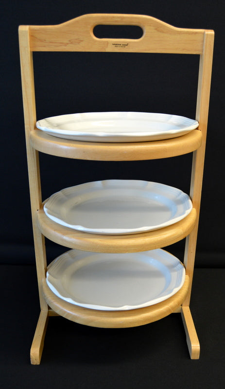 Wooden 3 Tier Cake Stand