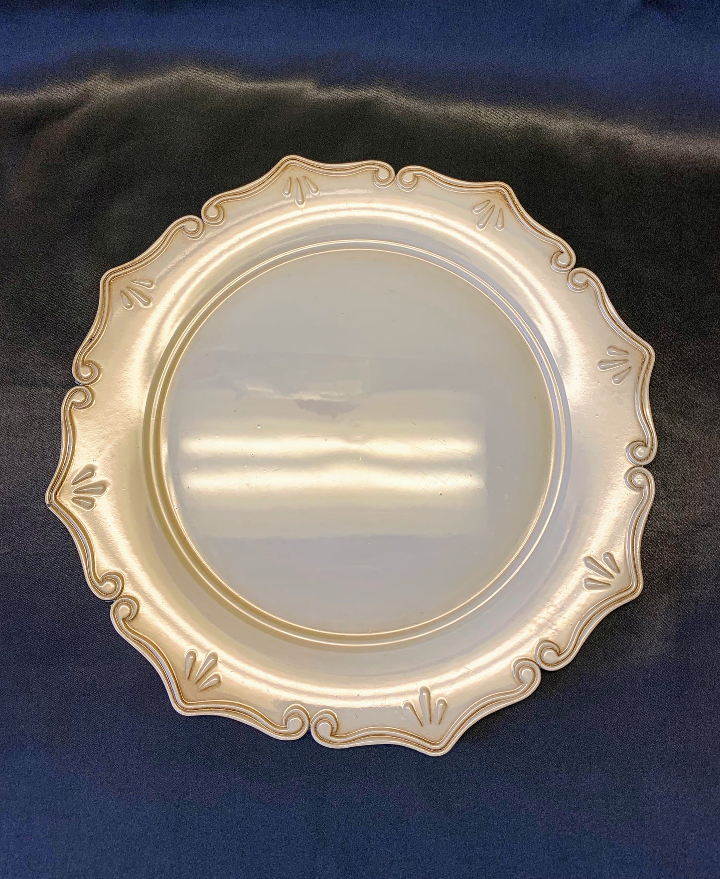 Elegant Ivory Charger Plate