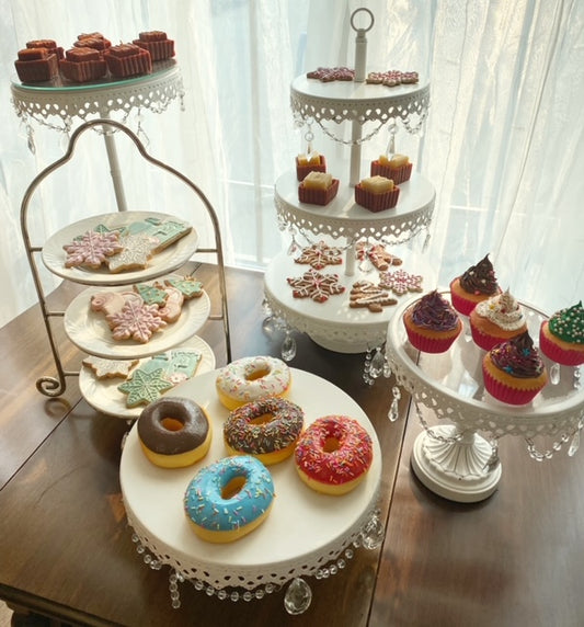 Dessert Display 5 pc White