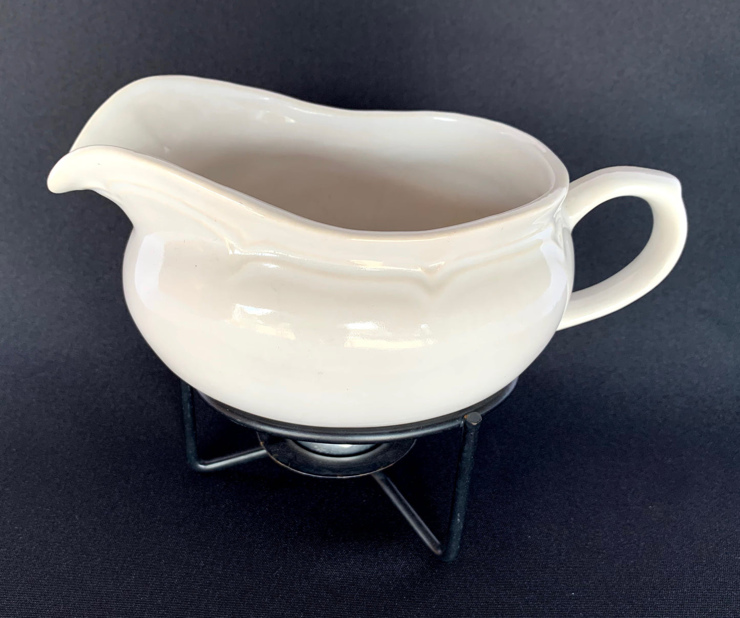 Gravy Boat with tea light holder and saucer