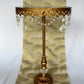 Tall Gold Jeweled Cake Stand