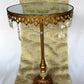 Tall Gold Jeweled Cake Stand