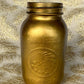 Gold Mason Jar