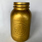 Gold Mason Jar