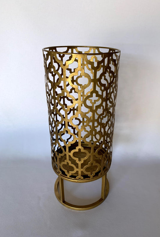 Gold Candle Holder