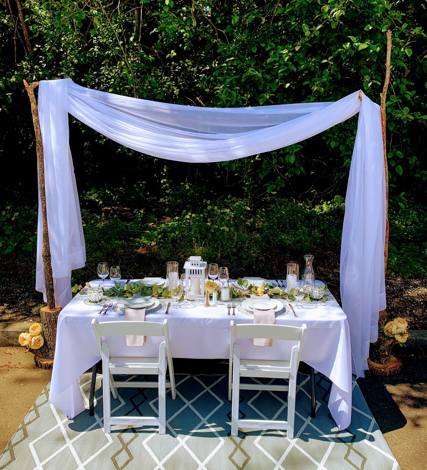 Wooden Wedding Arch