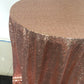 Tablecloth Rose Gold Sequin Rectangular 90"x132"