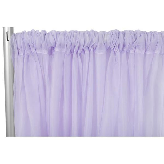Backdrop Lilac Sheer Curtain 40'