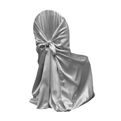 Chair Cover Universal Silver
