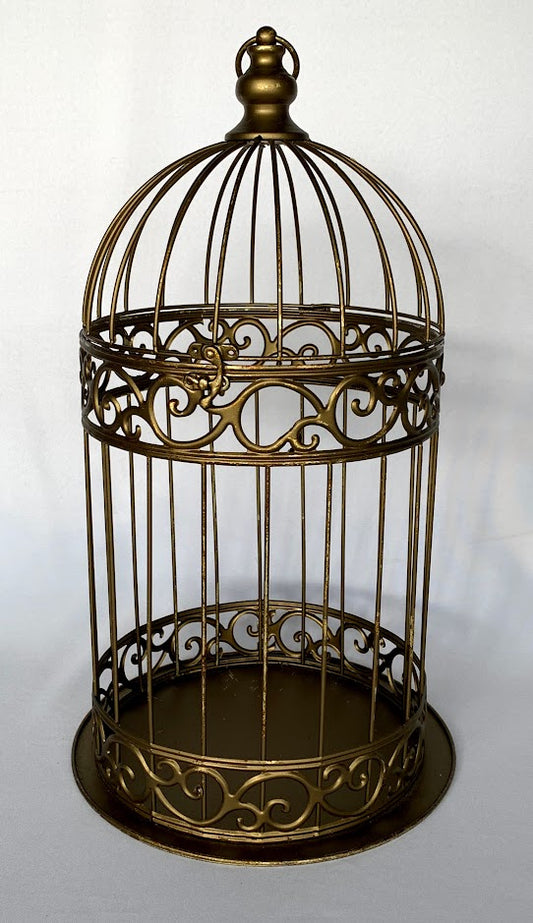 Birdcage gold 10' x 7"