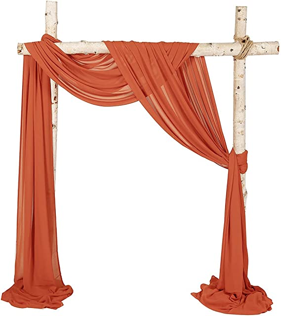 Draping Rust Colour 10'