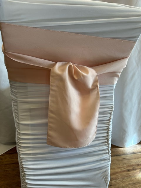 Pale Pink Polyester Sash