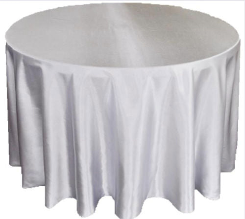 Tablecloth Silver Round 132"