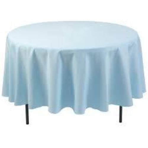 Tablecloth Baby Blue Round 90"